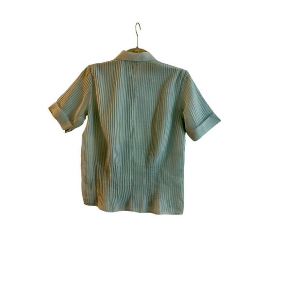 Harrods of London vintage blouse  from 50s/60s  chest 38'  collectors piece - Picture 8 of 9